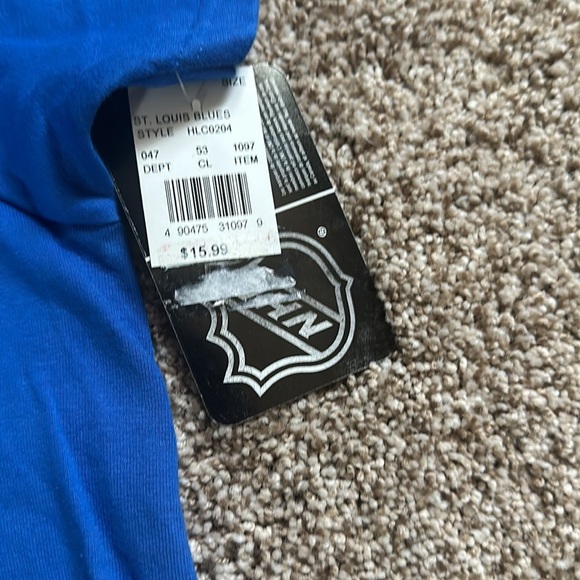 NHL blues hockey 1967 t-shirt NWT - Picture 3 of 4